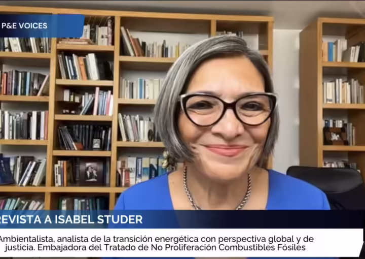Sostenibiliad Global - Voices P&e Entrevista Dra Isabel Studer